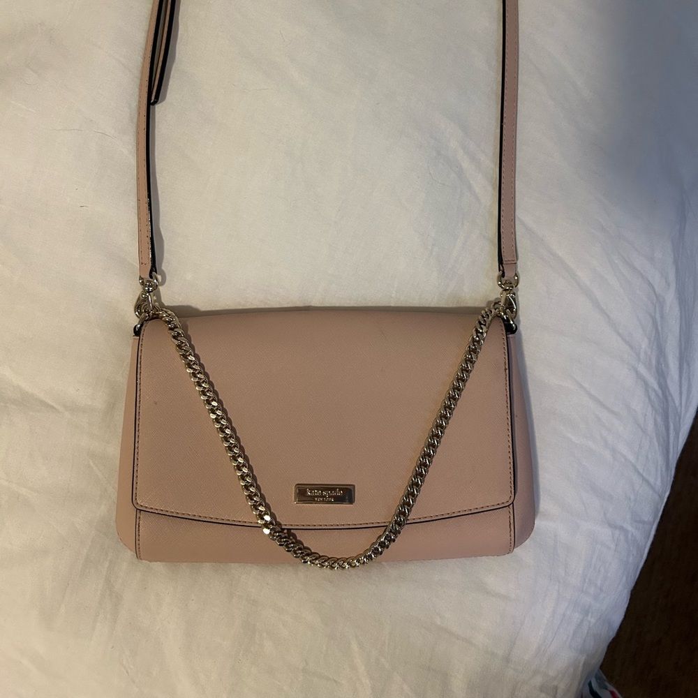 Kate Spade Pink Crossbody New with Chain